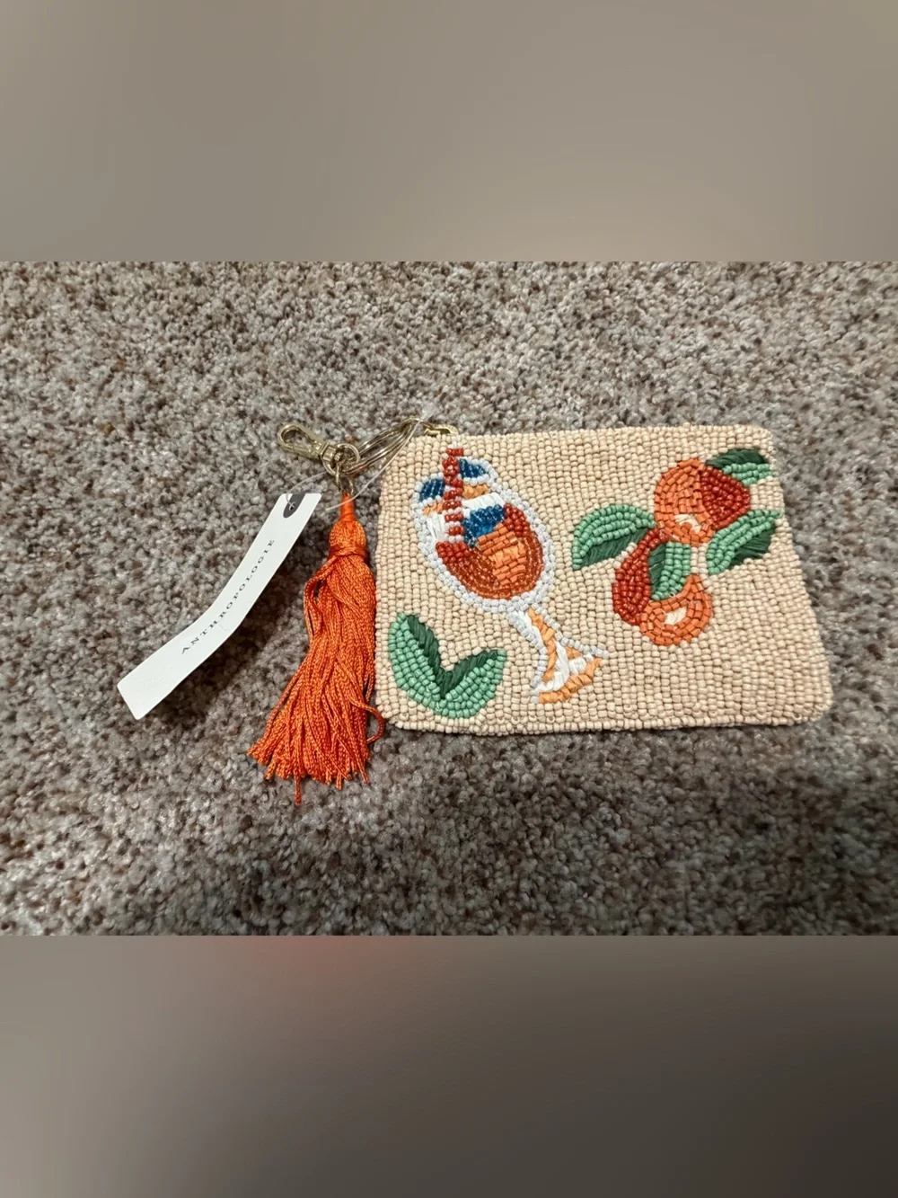 Anthropologie Beaded Coin Purse: 🍑Summer Edition🍑